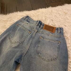 Mid Wash Boyfriend Jeans